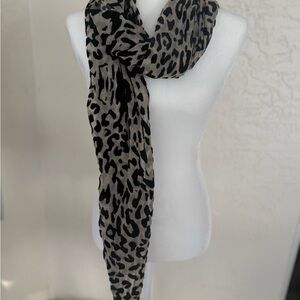 Leopard Print Scarf